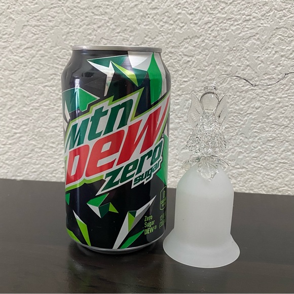 Vintage Spun Glass Angel Bell Christmas Tree Ornament - Picture 6 of 11